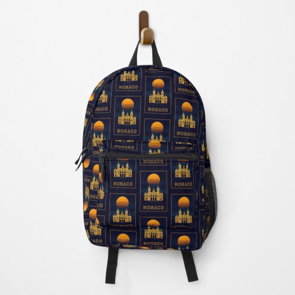 Artikelvorschau, Monaco Neon Travel entworfen und verkauft von Thistle-TShop.
