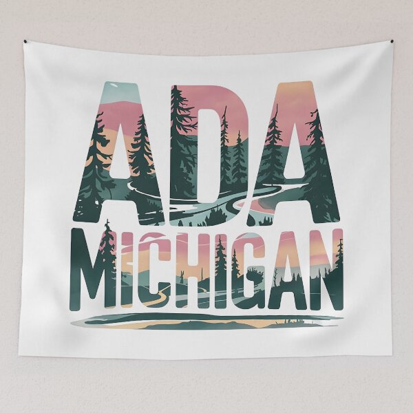 Item preview, Ada, Michigan, Ada Mi, Ada Michigan designed and sold by MoMidoStore.