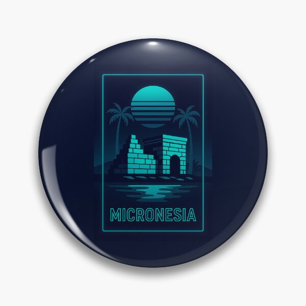Item preview, Micronesia Neon Travel designed and sold by Thistle-TShop.