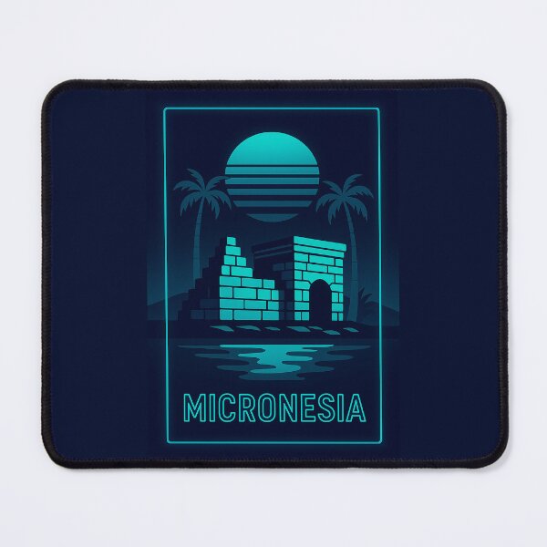 Item preview, Micronesia Neon Travel designed and sold by Thistle-TShop.