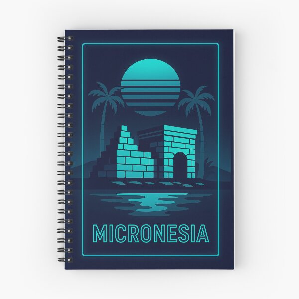 Item preview, Micronesia Neon Travel designed and sold by Thistle-TShop.