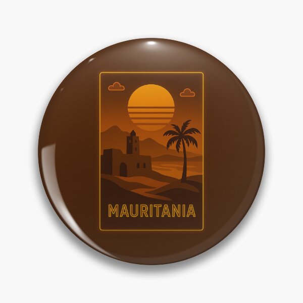 Item preview, Mauritania Neon Travel designed and sold by Thistle-TShop.
