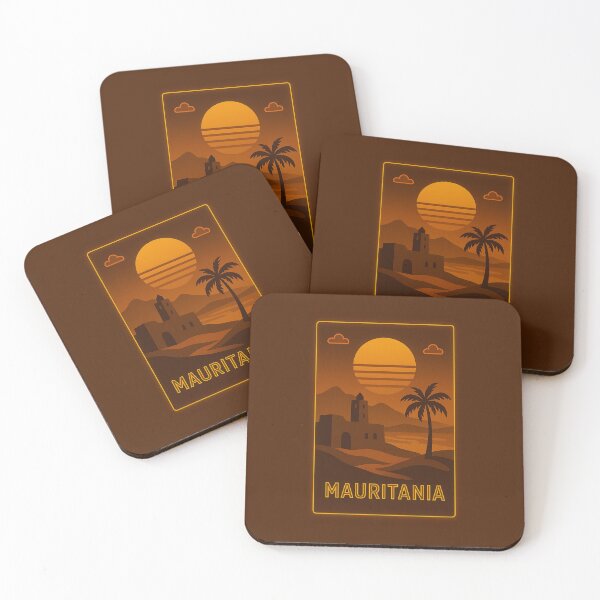 Item preview, Mauritania Neon Travel designed and sold by Thistle-TShop.