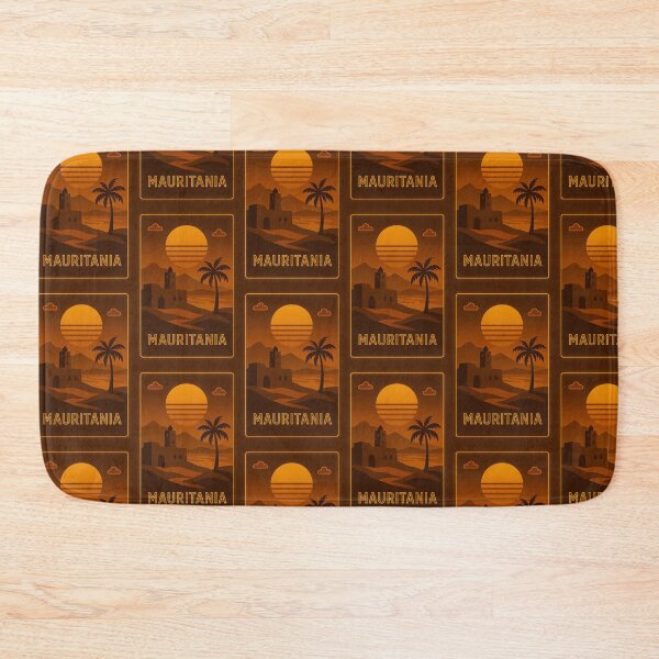 Item preview, Mauritania Neon Travel designed and sold by Thistle-TShop.