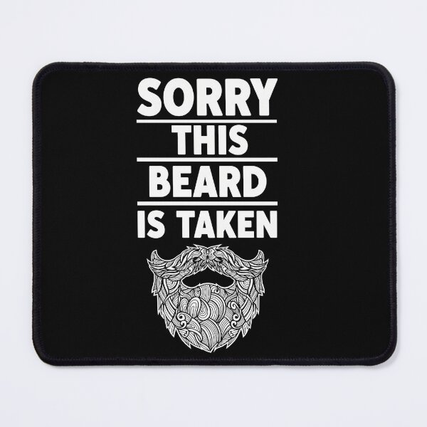Item preview, Sorry This Beard is Taken Valentine Gift Heart Mens Vintage designed and sold by OlakunleOloroz.