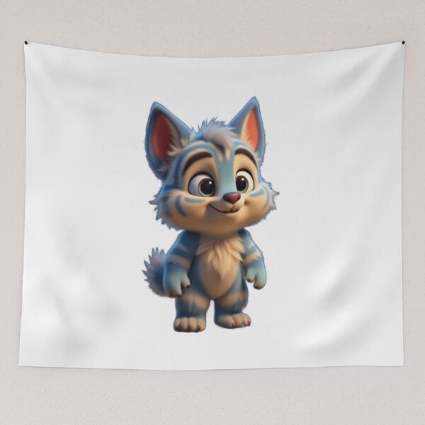 Item preview, Fizz Creature – Dreamdrop Fizz – Cute Fantasy Animal Art designed and sold by Alyas-Creatures.