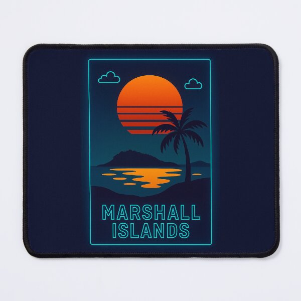 Item preview, Viajes de neón a las Islas Marshall designed and sold by Thistle-TShop.