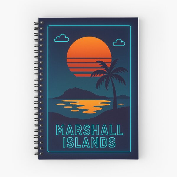 Item preview, Marshall Islands Neon Travel designed and sold by Thistle-TShop.