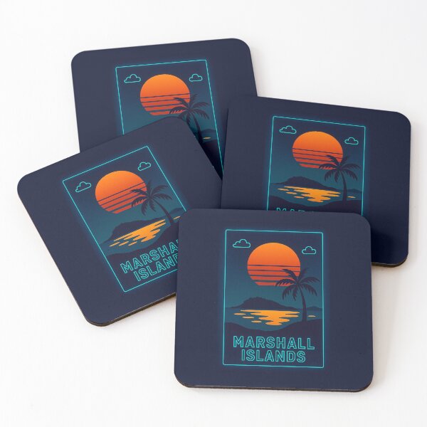 Item preview, Marshall Islands Neon Travel designed and sold by Thistle-TShop.
