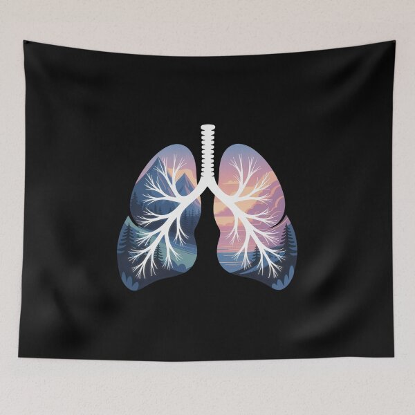 Item preview, Breathe Clean Air Lungs Go Outside T Shirt Earth Day designed and sold by repconomArt.