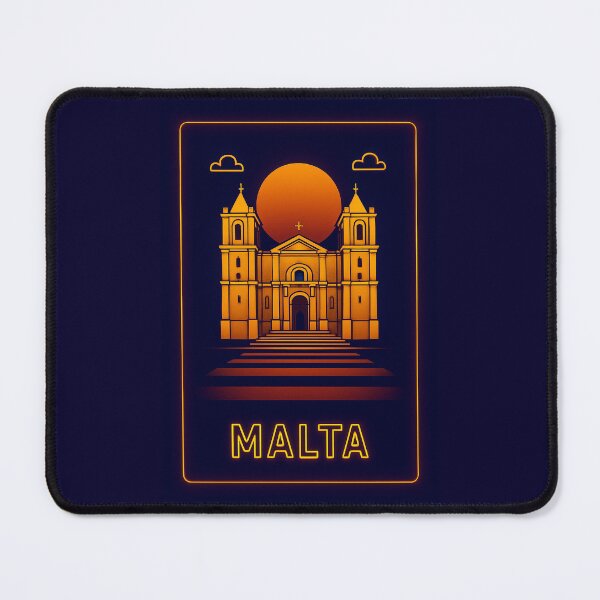 Item preview, Malta Neon Travel designed and sold by Thistle-TShop.