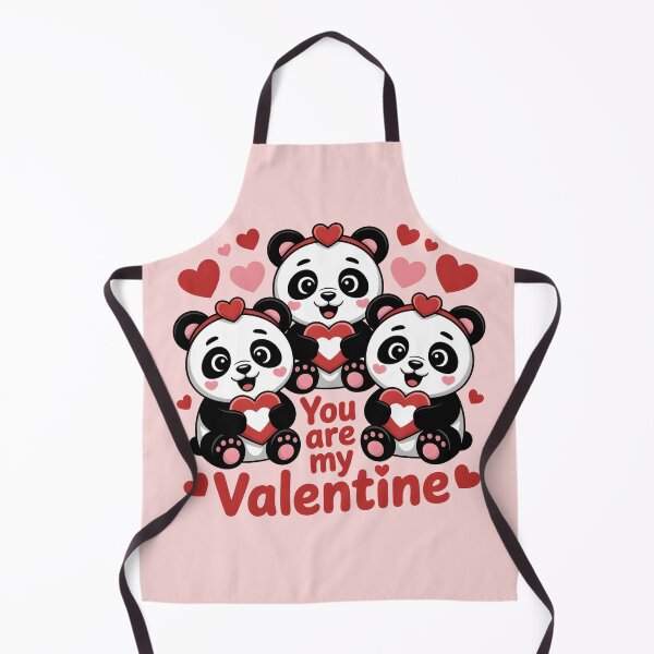 Item preview, Cute Valentine Pandas – You Are My Valentine designed and sold by Nimkaew.