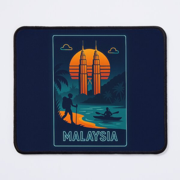 Item preview, Malaysia Neon Travel designed and sold by Thistle-TShop.