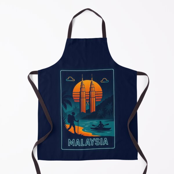 Item preview, Malaysia Neon Travel designed and sold by Thistle-TShop.