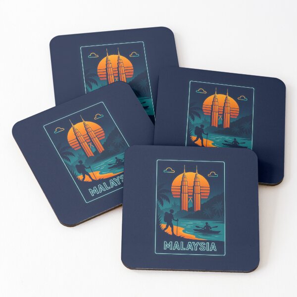Artikelvorschau, Malaysia Neon Travel entworfen und verkauft von Thistle-TShop.