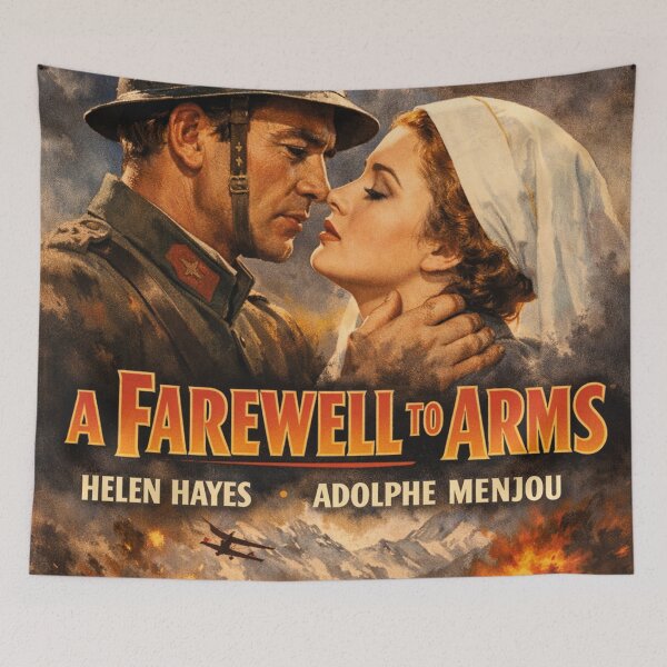 Item preview, A Farewell to Arms – Retro Movie Poster Design designed and sold by Mauswohn.