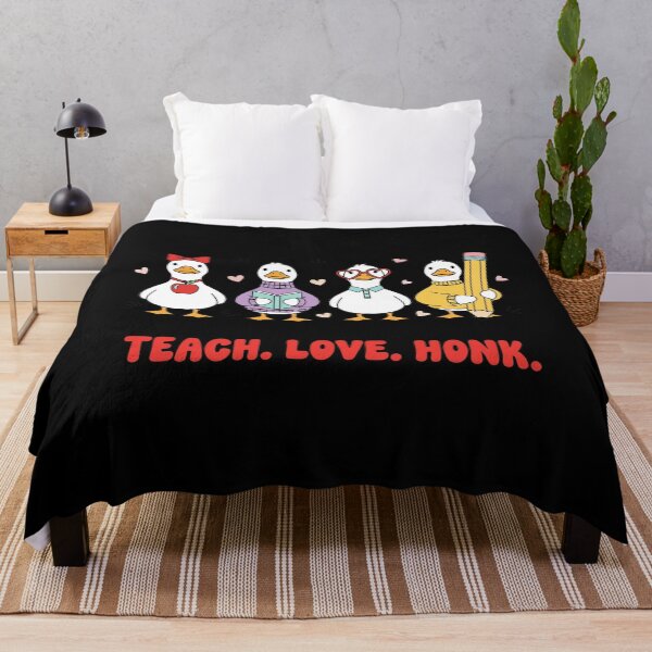 Item preview, Teach Love Honk Goose Valentine Teacher Valentine Day designed and sold by OlakunleOloroz.