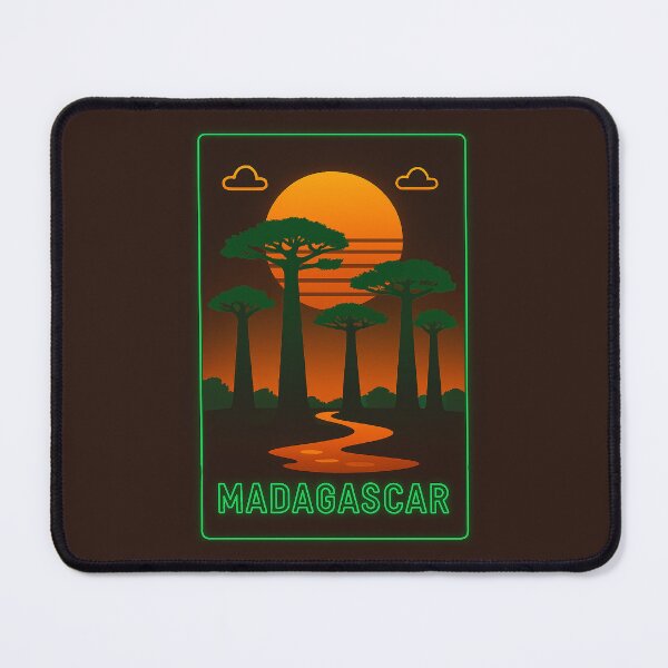 Item preview, Madagascar Neon Travel designed and sold by Thistle-TShop.