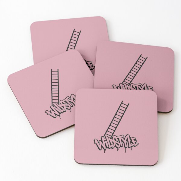 Item preview, Wildstyle Ladder Graffiti Tag Imperfect Growth B&W Outline designed and sold by INNER WINNER YOU.