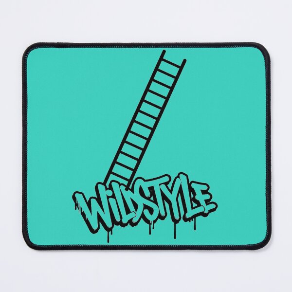 Item preview, Wildstyle Ladder Graffiti Tag Imperfect Growth B&W Outline designed and sold by INNER WINNER YOU.