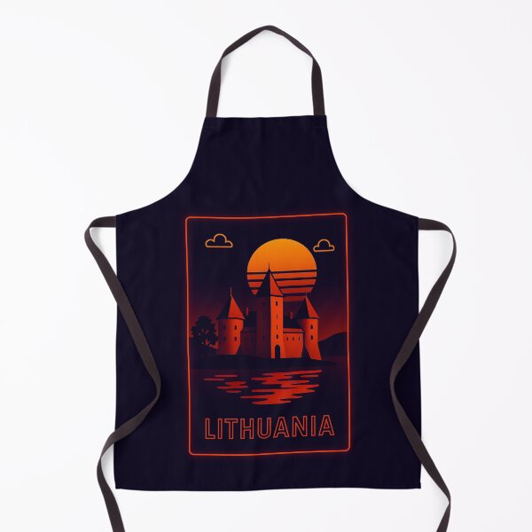 Item preview, Lithuania Neon Travel designed and sold by Thistle-TShop.