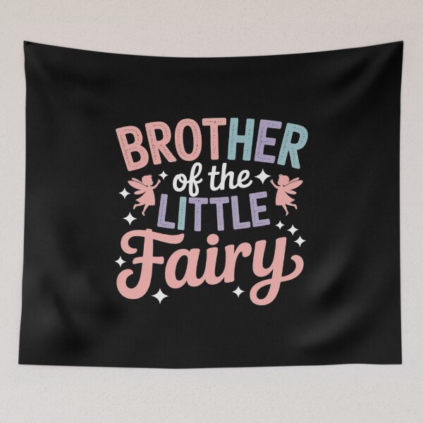 Item preview, Brother Of The Little Fairy First Birthday Girl Family Party designed and sold by repconomArt.