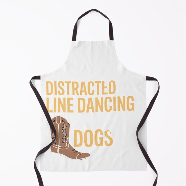 Item preview, Easily Distracted By Line Dancing and Dogs designed and sold by pisliturabcons.