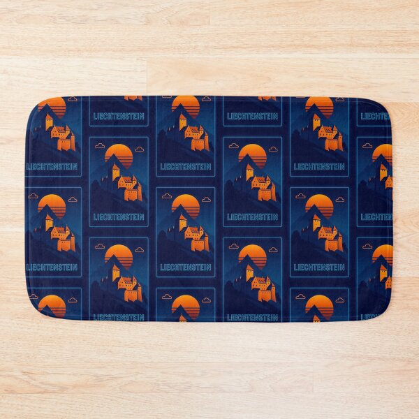 Item preview, Liechtenstein Neon Travel designed and sold by Thistle-TShop.