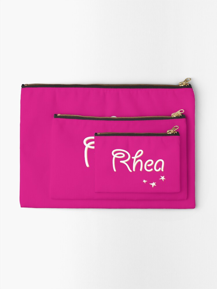 Thumbnail 2 of 4, Zipper Pouch, My Name is Rhea designed and sold by TorringtonPlace.
