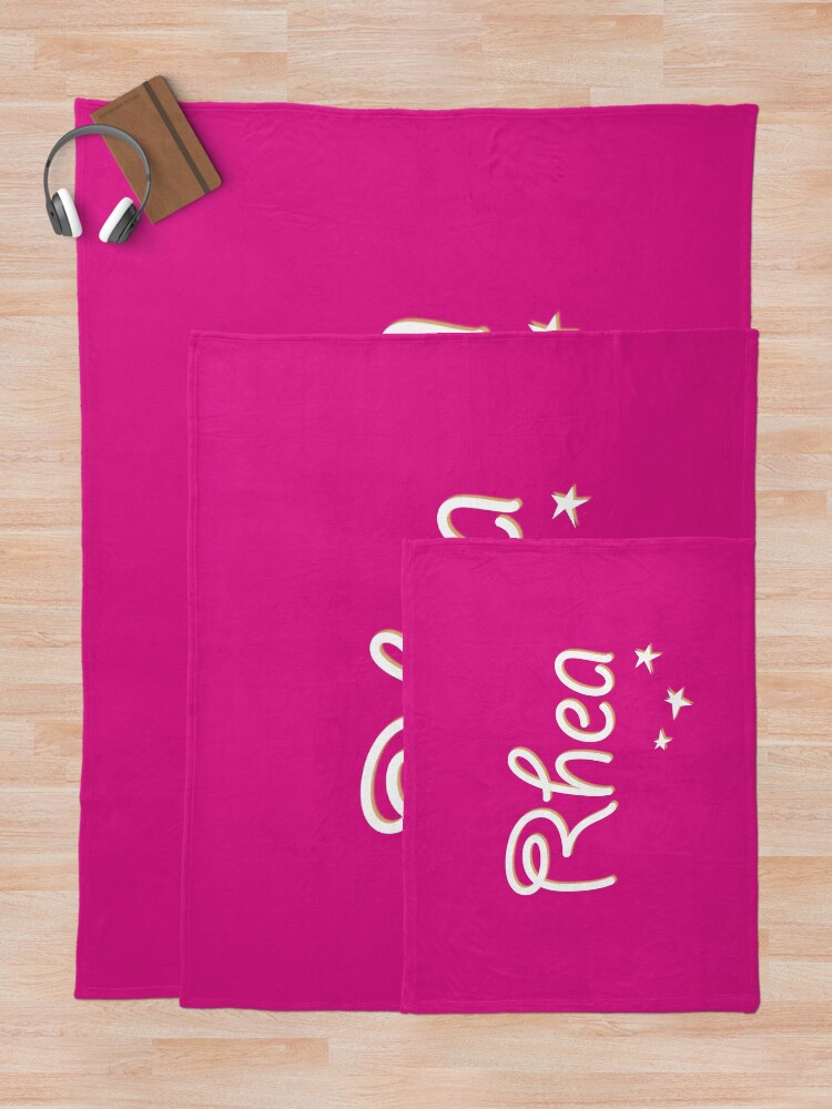 Thumbnail 5 of 6, Throw Blanket, My Name is Rhea designed and sold by TorringtonPlace.