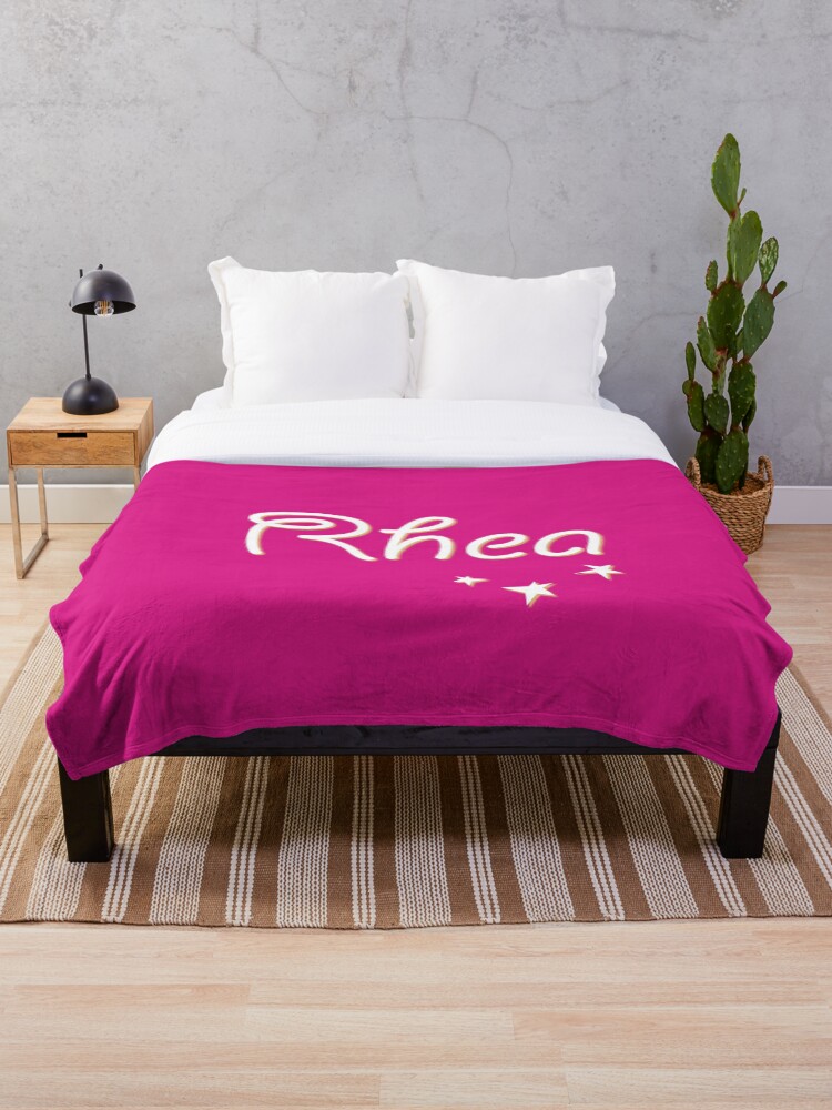Thumbnail 1 of 6, Throw Blanket, My Name is Rhea designed and sold by TorringtonPlace.
