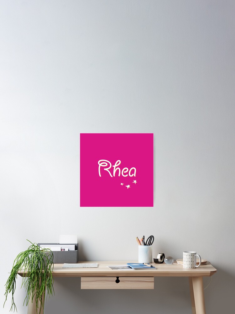 Thumbnail 2 of 3, Poster, My Name is Rhea designed and sold by TorringtonPlace.