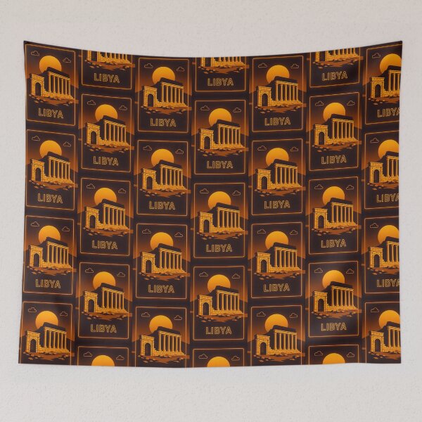 Item preview, Libya Neon Travel designed and sold by Thistle-TShop.
