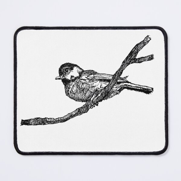 Item preview, Chickadee | Line Drawing designed and sold by EcologicalArt.