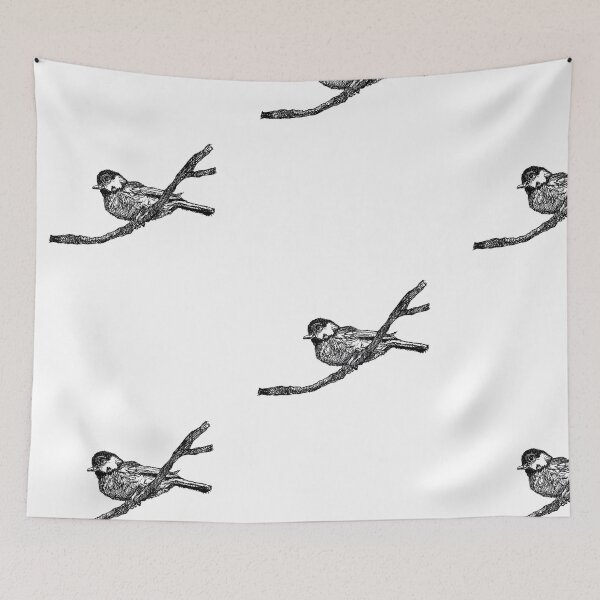 Item preview, Chickadee | Line Drawing designed and sold by EcologicalArt.