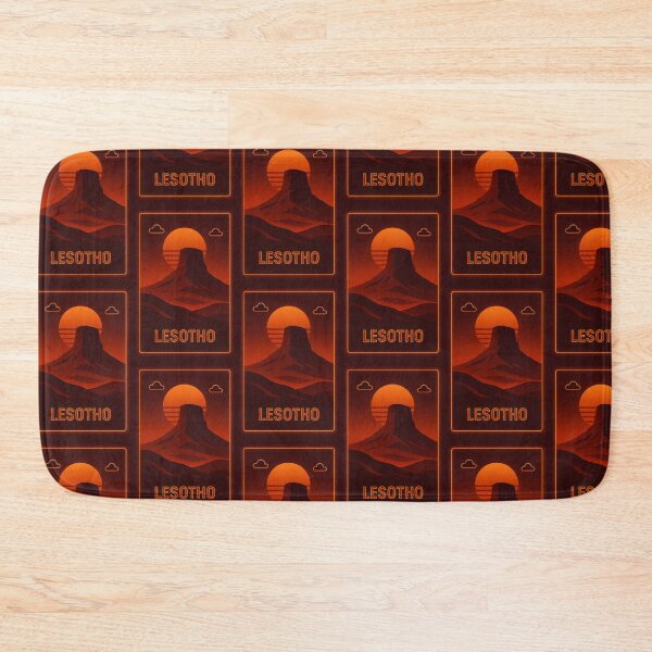 Item preview, Lesotho Neon Travel designed and sold by Thistle-TShop.