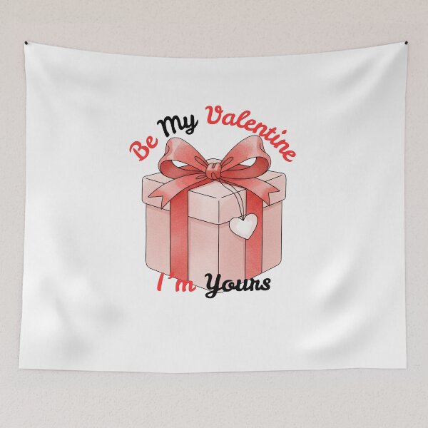 Item preview, Be My ValetIne I'm Yours Pink Gift Box designed and sold by SolSel ⭐⭐⭐⭐⭐.