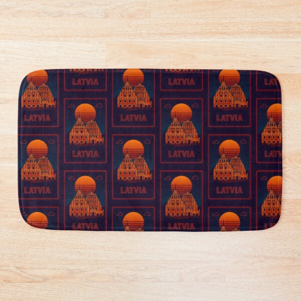 Item preview, Latvia Neon Travel designed and sold by Thistle-TShop.