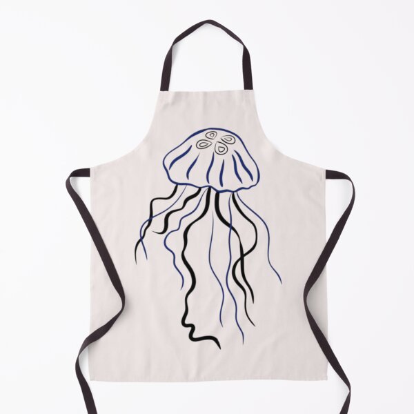 Item preview, Minimalist Jellyfish Line Art designed and sold by fig-ink.