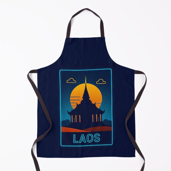 Item preview, Laos Neon Travel designed and sold by Thistle-TShop.