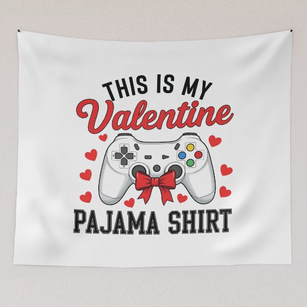 Item preview, This My Valentine Pajama Gamer Valentines Day designed and sold by OlakunleOloroz.