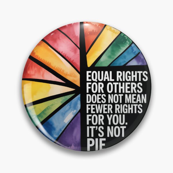 Item preview, Equal Rights Human Rights Social Justice Pride designed and sold by creatinkhavnica.