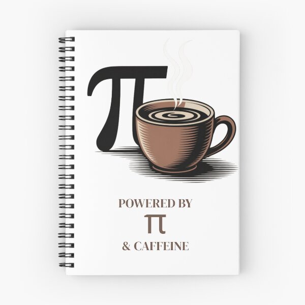 Item preview, Powered by π & Caffeine  designed and sold by Artur-GrafiTee.