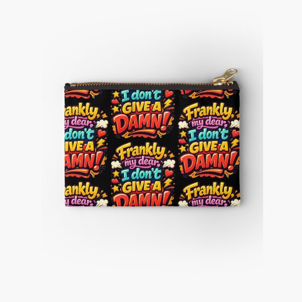 Item preview, Frankly, My Dear, I Don’t Give a Damn – Bold Cartoon Quote Design designed and sold by Arte Cartoon From TagTeam Group.