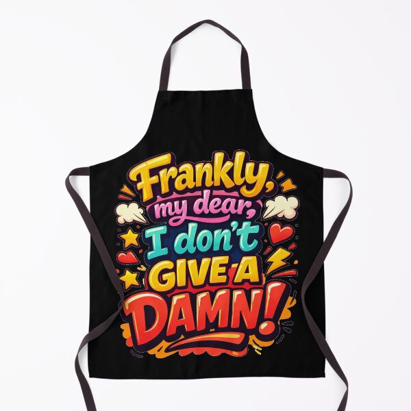 Item preview, Frankly, My Dear, I Don’t Give a Damn – Bold Cartoon Quote Design designed and sold by Arte Cartoon From TagTeam Group.
