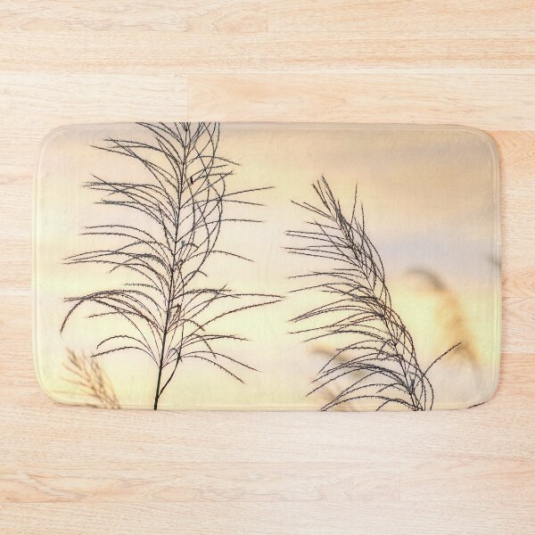 Item preview, Two Lone Weed's at Sunset in a Rice Field, in Thailand designed and sold by Huskyyy Designs.