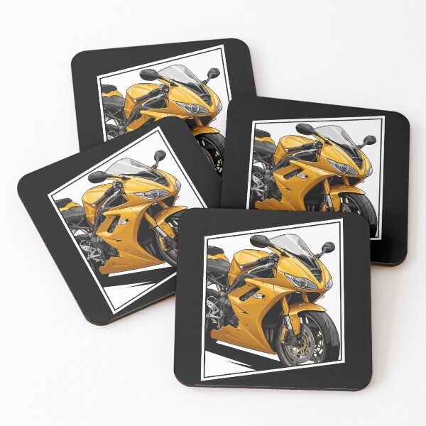Item preview, Triumph Daytona 675R Yellow – Sportbike Yellow Vector Illustration designed and sold by enzoade.