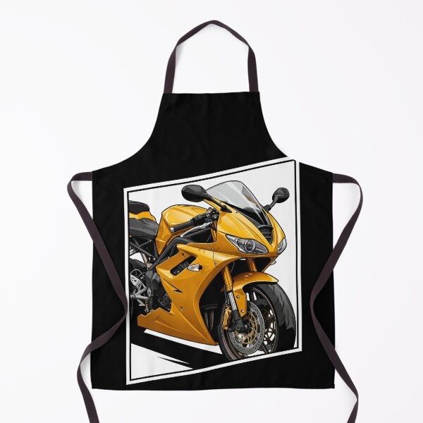 Item preview, Triumph Daytona 675R Yellow – Sportbike Yellow Vector Illustration designed and sold by enzoade.