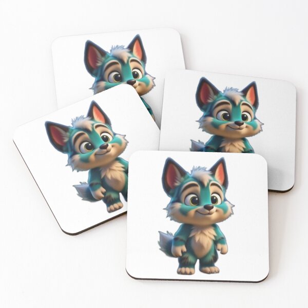 Item preview, Fizz Creature – Mistwhisk Fizz – Cute Fantasy Animal Art designed and sold by Alyas-Creatures.