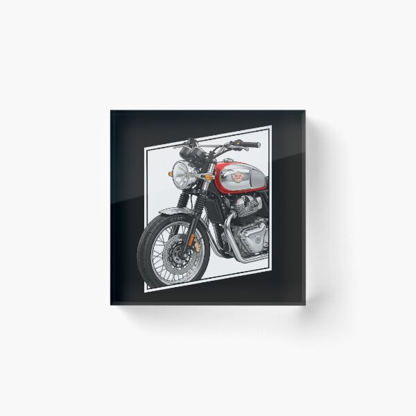 Item preview, Royal Enfield Interceptor 650 – Classic Motorcycle Vector Close-Up Art designed and sold by enzoade.